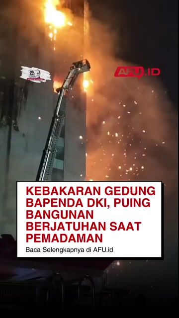 Kebakaran Gedung Bapenda DKI Jakarta