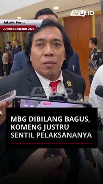 Komeng Blak-blakan soal MBG: “Programnya Bagus, yang Kerja..."